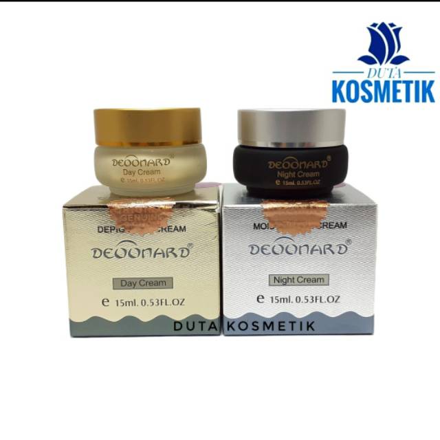 PAKET CREAM DEOONARD GOLD &amp; SILVER (siang &amp; malam)