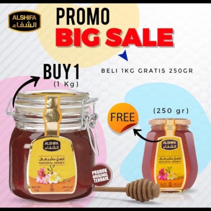 

Big Sale MADU ALSHIFA 1KG FREE 250 Big Sale