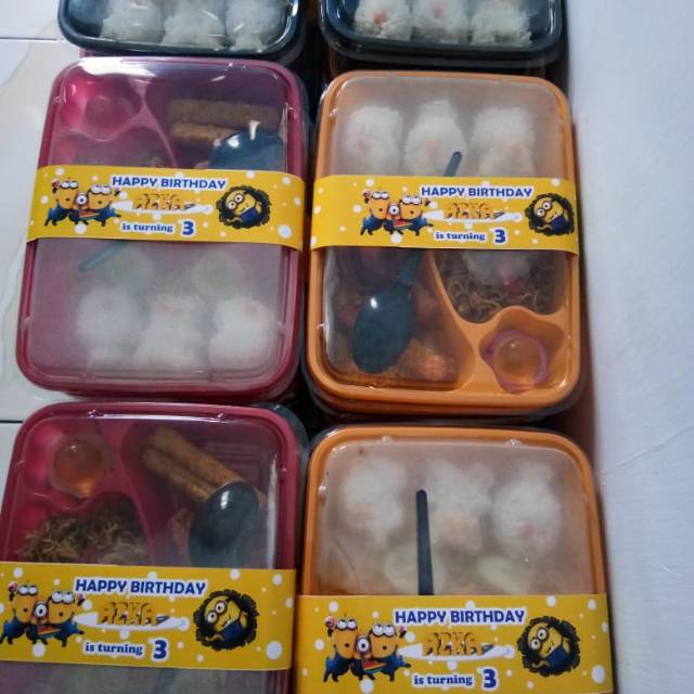 

Label bento ulang tahun / Belt Bento