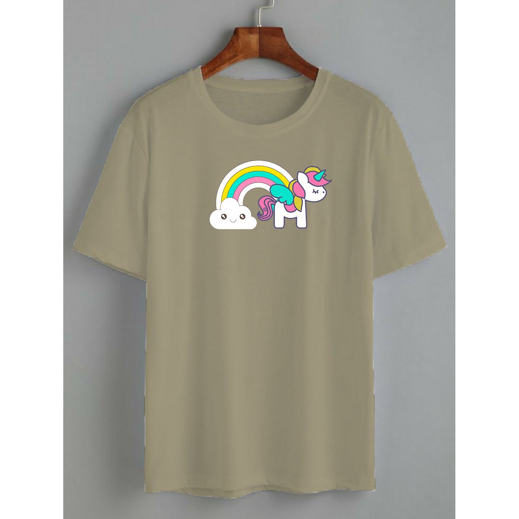 kaos unicorn cloud / kaos unicorn / kaos wanita / KATUN 24S