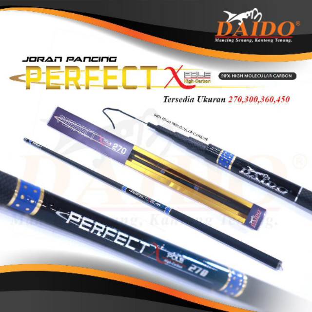 Kartinifishing TEGEK DAIDO PERFECT FIGHTER 270 300CM KAKU CARBON