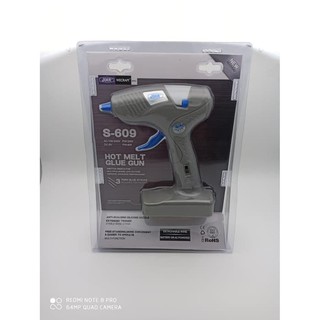hot melt glue gun wireless joer s-609 / pistol alat lem