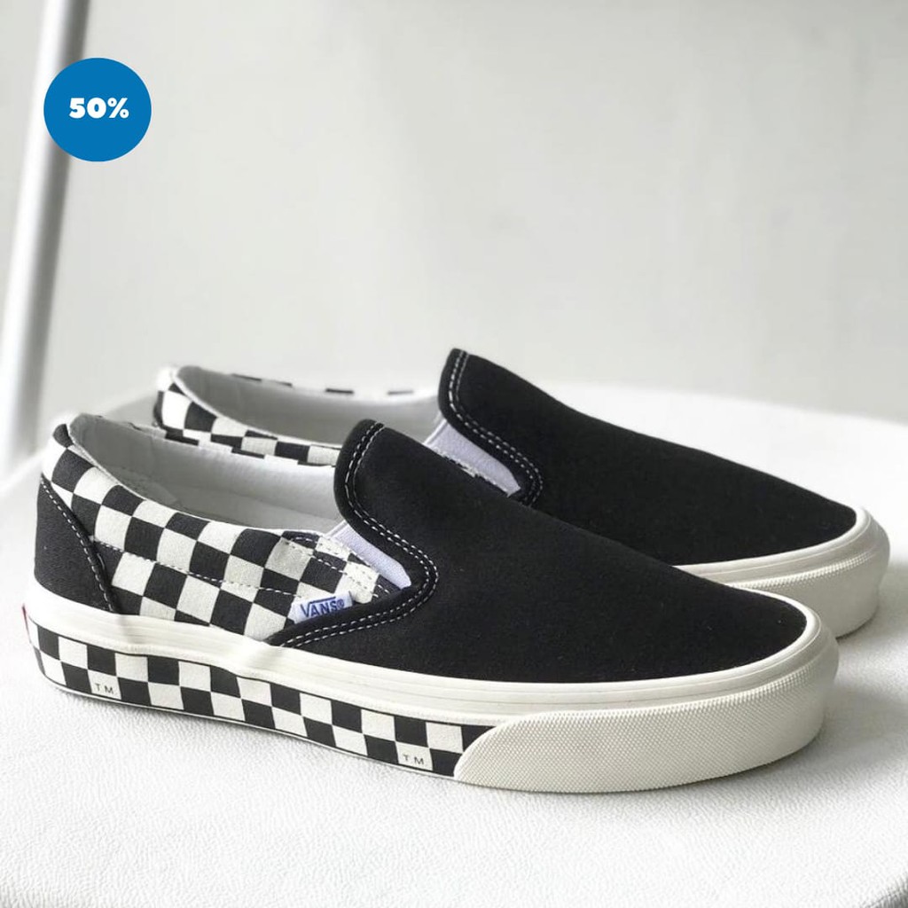Vans Slipon Sidewall Checkerboard