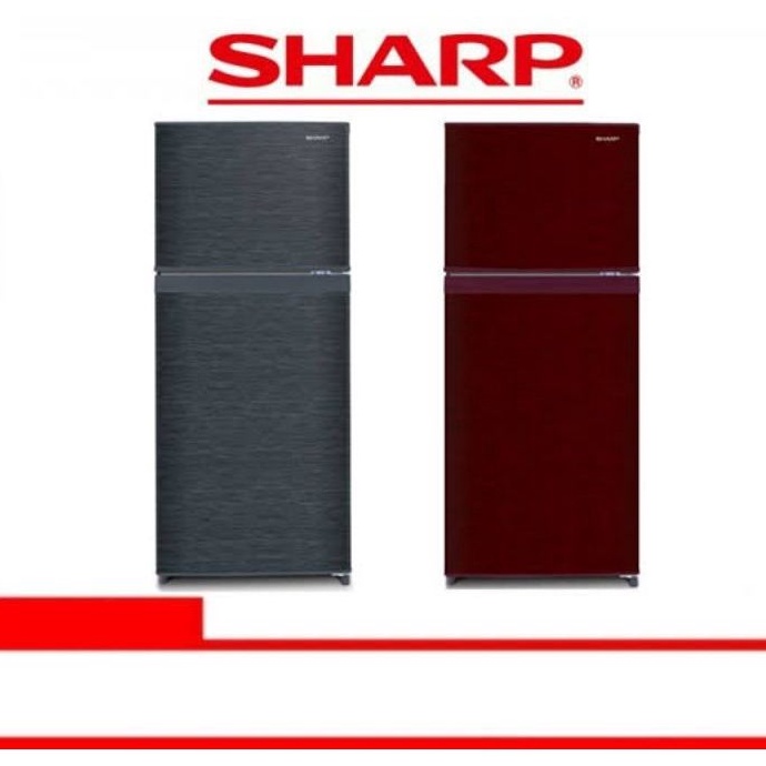 Kulkas 2 pintu SHARP SJ-195MD-SR