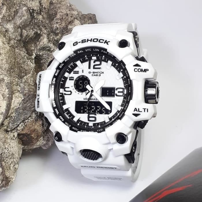 Jam Tangan Casio Gshock GWG1000 Water Resist Renang - Putih