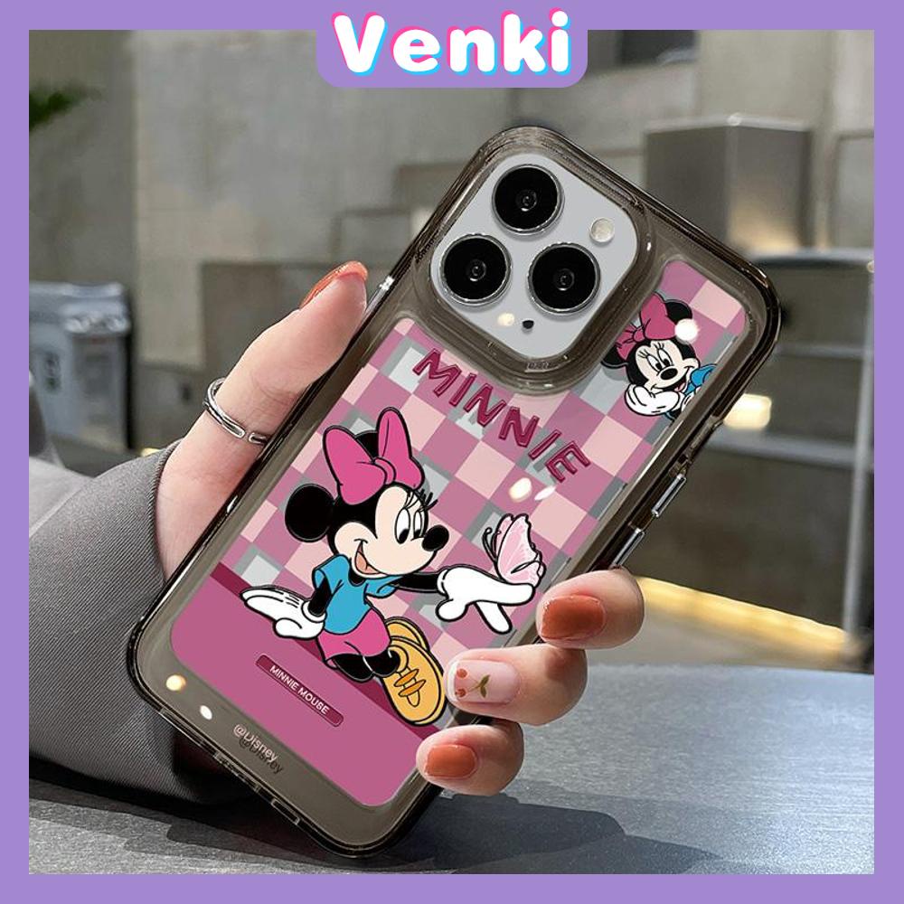 iPhone Case HD Acrylic High Quality Hard Case Clear Case Metal Button Protection Camera Shockproof Cartoon Cute Compatible For iPhone 14 Pro Max 14 Plus 13 Pro Max 12 11 XR 7Plus