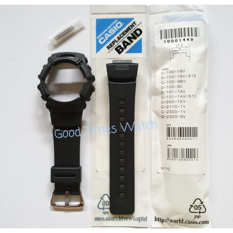 PAKET STRAP BEZEL G-SHOCK G 2110 2300 2310 Casio Original