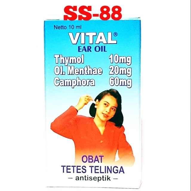 VITAL EAR OIL (OBAT TETES TELINGA)