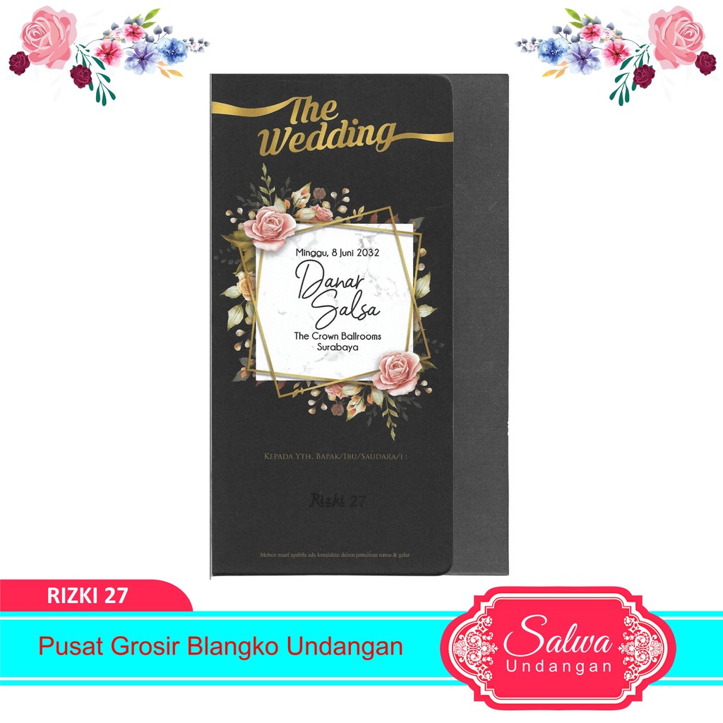 Blangko Undangan Rizki 27 Harga Murah