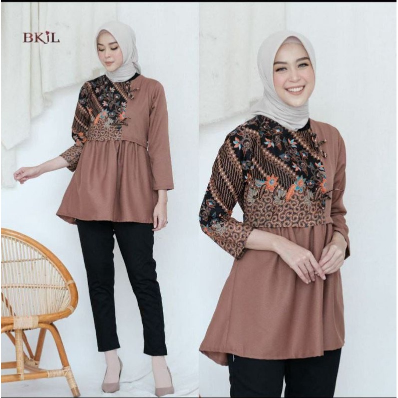 BAJU BATIK WANITA MODERN MONALISA GENES