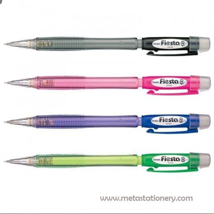 

Produk Pensil Mekanik Pentel Fiesta 0.5Mm Bergaransi