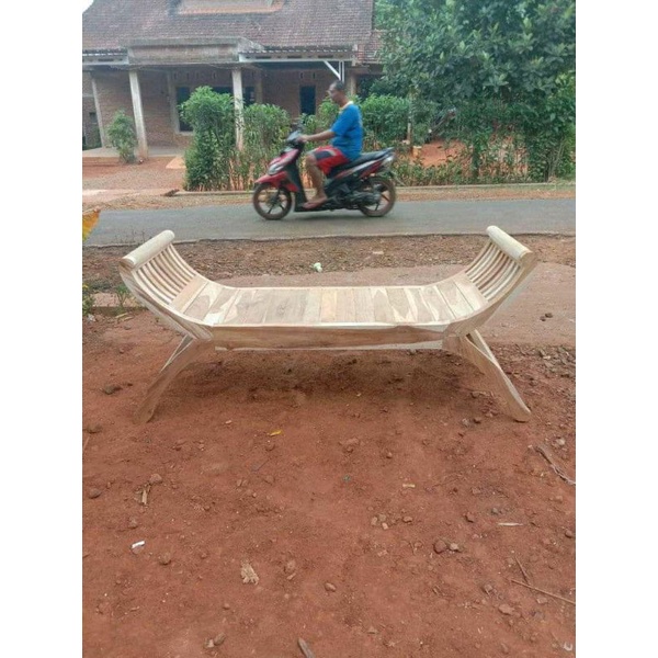 Bangko Yuyu jati kursi Yuyu kursi siraman kursi pelaminan jati bangku kursi teras jati