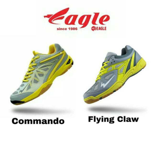 100 ORI Sepatu  badminton  eagle  commando Eagle  Fliying 