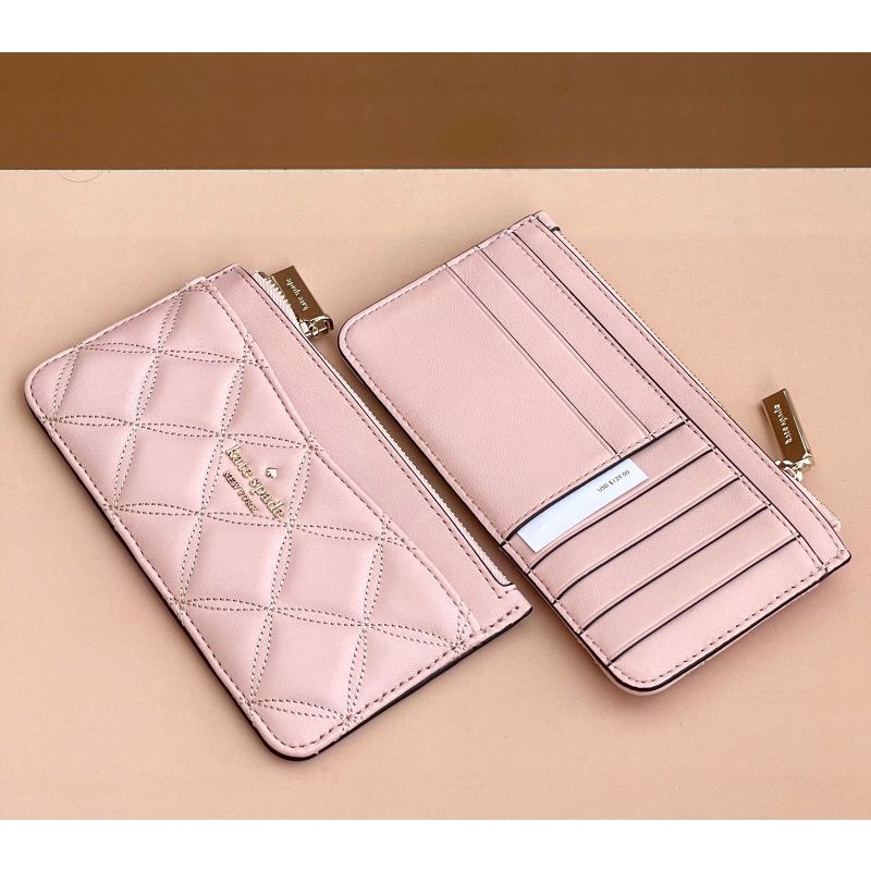 Kate Spade natalia slim card rose smoke