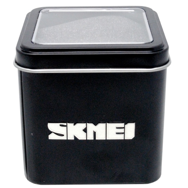 SKMEI Kotak Jam Tangan Metal - Black