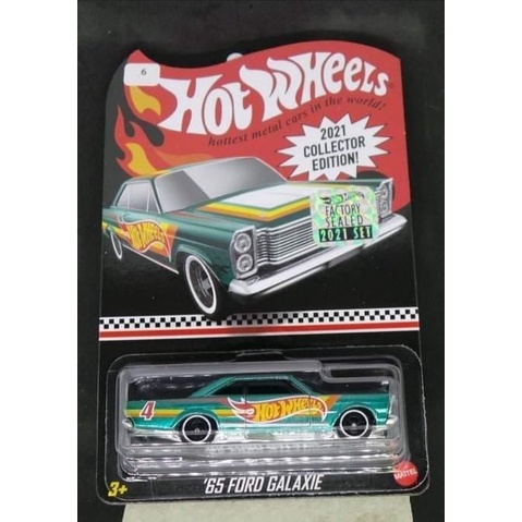 LIMITED! MAIL IN Factory Sealed 2021 | Diecast Hot Wheels 65 Ford Galaxie Mobil Mainan Anak FS HW Hotwheels