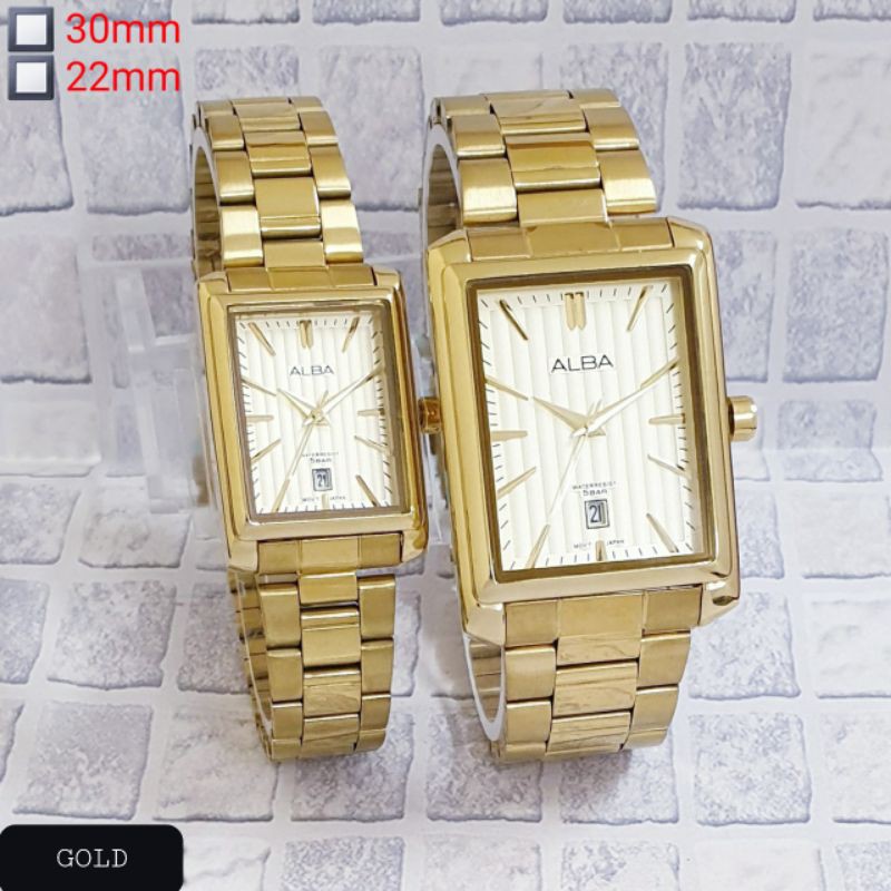 Jam Tangan Couple ALBA AS9B52 Analog Watch Grade Super Premium