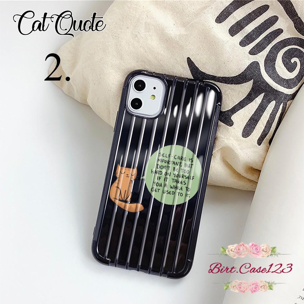 Softcase CAT QUOTE Oppo A3s A1k A5 A9 2020 A7 F9 A5s A31 A52 A92 A37 A53 A83 F1s F11 Pro BC3388