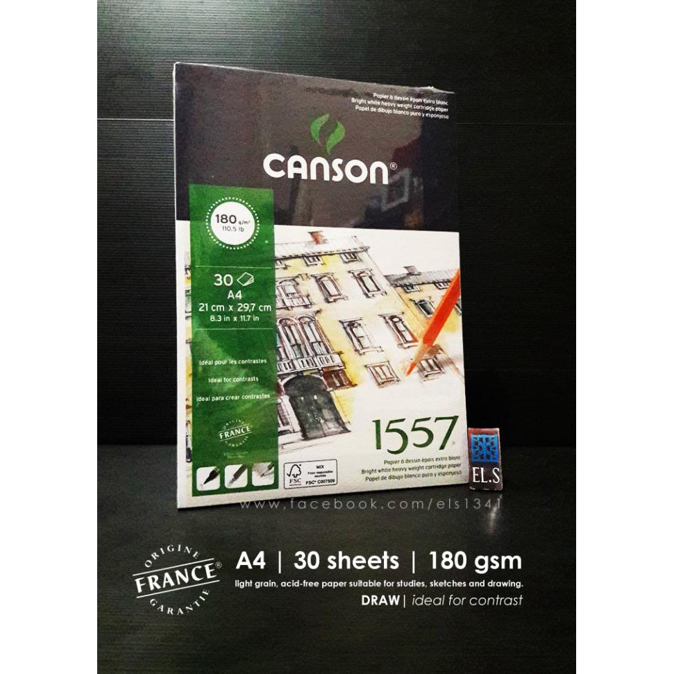 

Promo Canson 1557 Drawing Pad A4 - Dessin Ja Hemat
