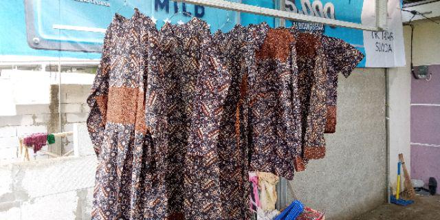 Bebas Pilih Baju Couple Batik Couple Keluarga Sania Ruffle Ori Ndoro Jowi Dnt Mataram