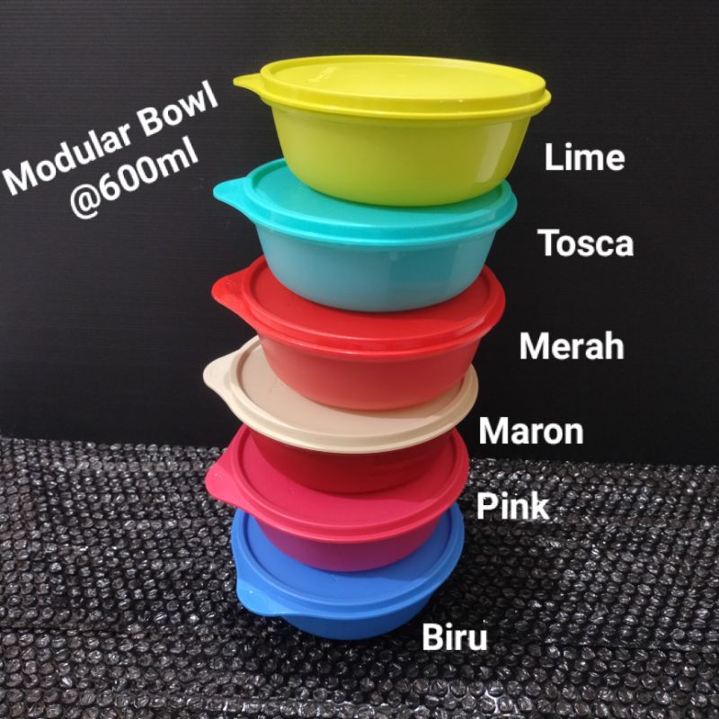 Modular bowl (1pcs)/modular bowl Tupperware/modular bowl ohana/modular bowl 600ml/bowl Tupperware/mo
