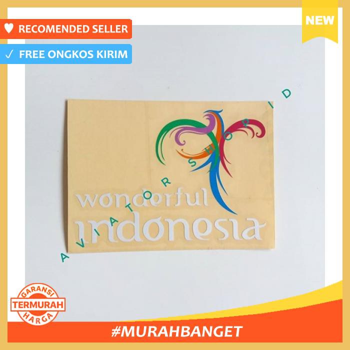

Stiker - Wonderful Indonesia - Pengikat & Perekat