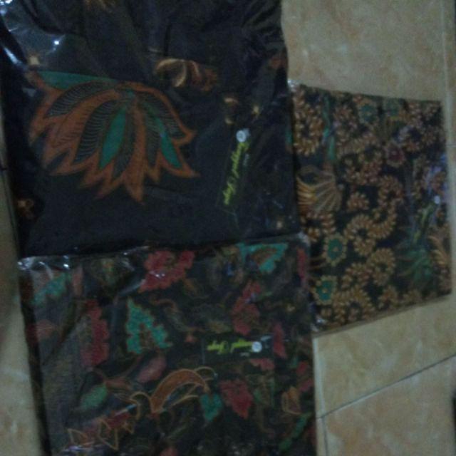 Gamis Batik Syari Modern Dres Daun
