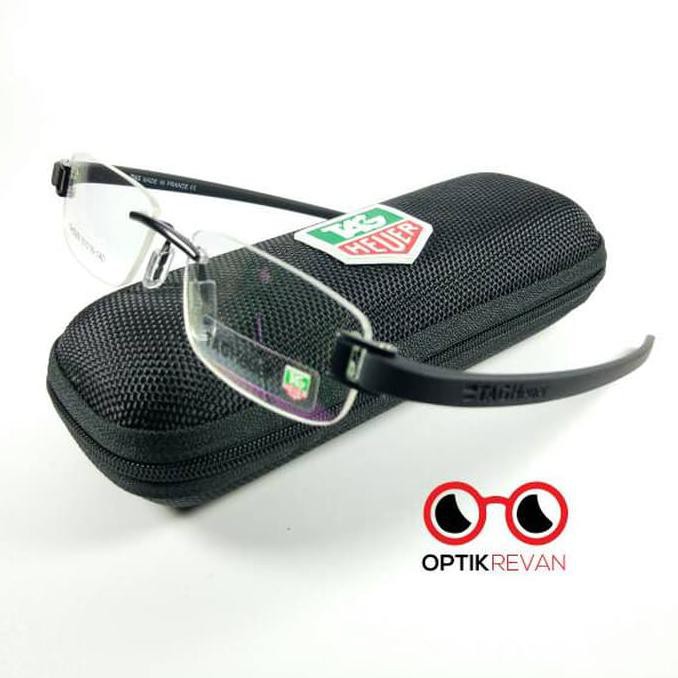 FRAME KACAMATA TAG HEUER FRAMELESS PALING MURAH