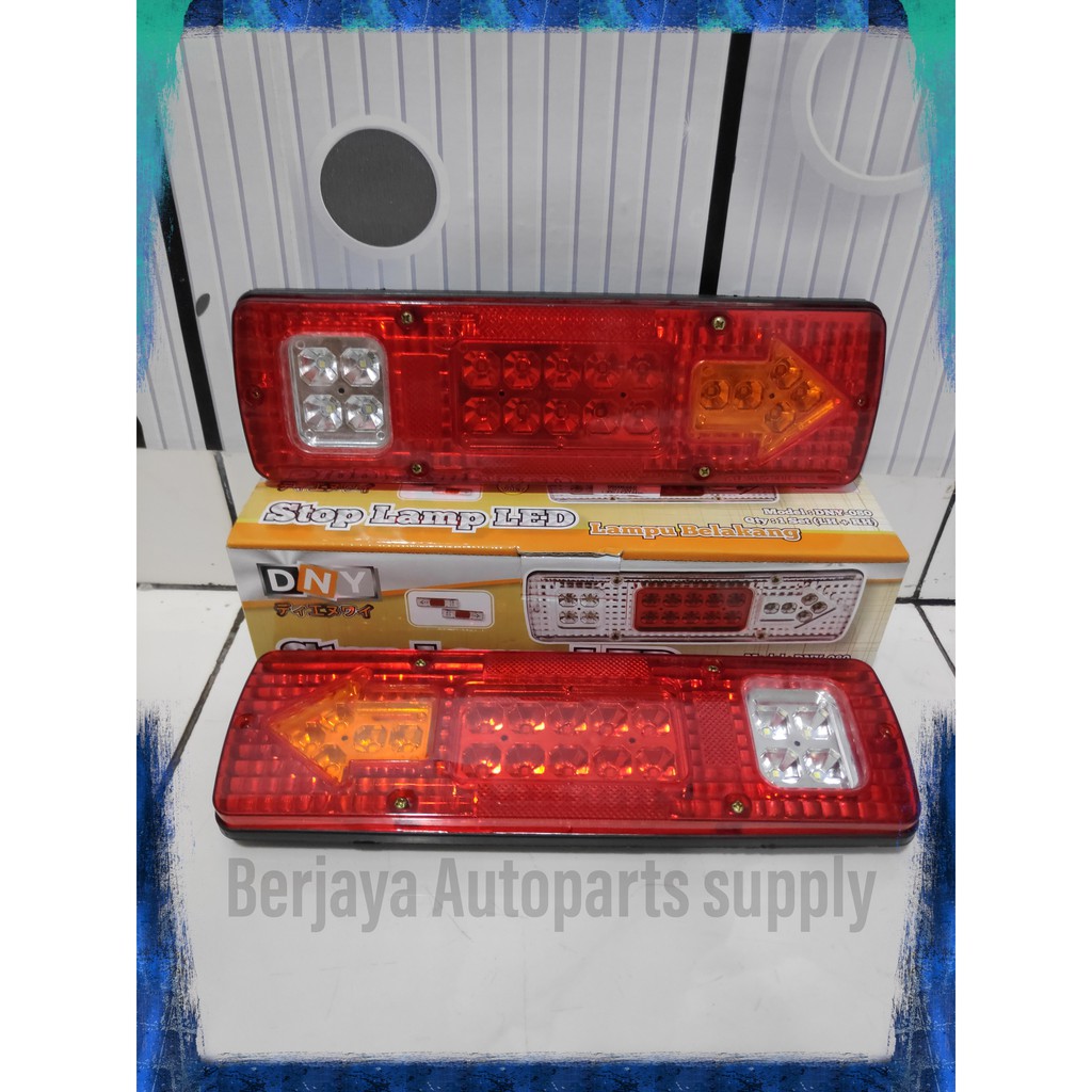 Lampu Rem Belakang Komplit /Stop lamp Assy Mitsubishi L300  MODEL  LED 12V 1SET(2PC)