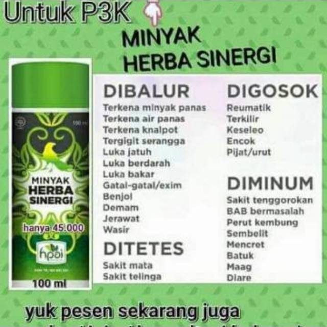 Minyak Herba Sinergi Minyak But But Minyak Ajaib Multi Manfaat Produk Asli Indonesia Isi 100 Ml Shopee Indonesia