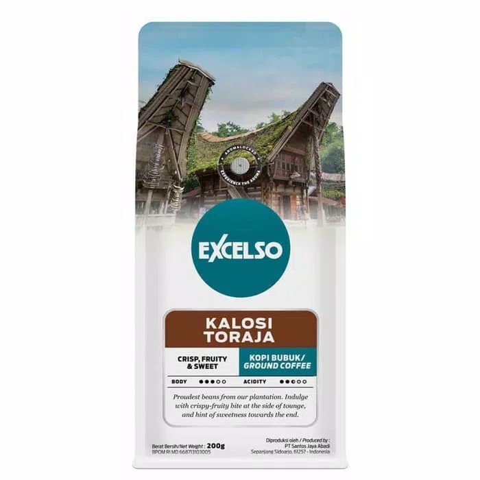 

Kopi excelso kalosi toraja bubuk /ground