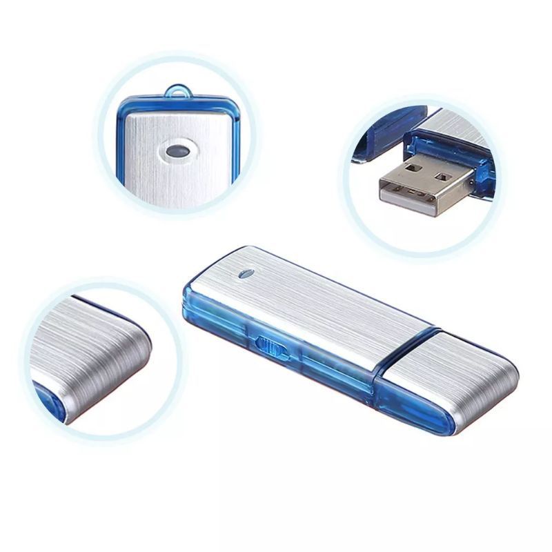 Alat Perekam Suara Mini Tersembunyi Alat rekam Suara Voice Recorder usb ORY 100%  (Bisa pakai OTG HP buat dengar)