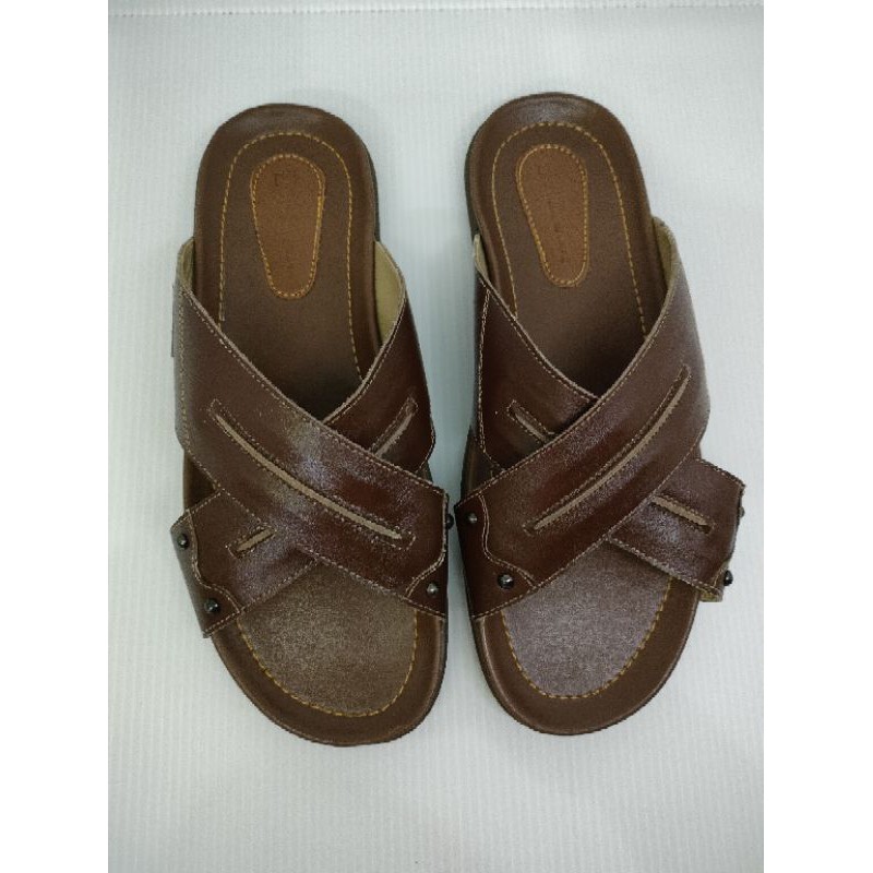 SANDAL KULIT PRIA / SANDAL KULIT ASLI / SANDAL KULIT MAGETAN