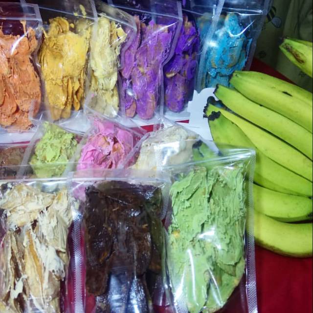 

Keripik pisang coklat lumer