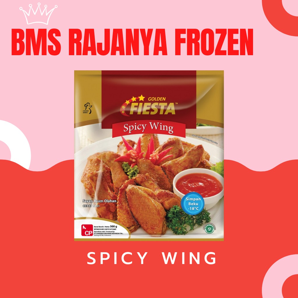 

GOLDEN FIESTA SPICY WING 500gr