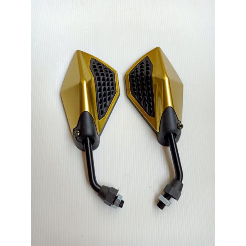 Spion/Sepion GMA Model Tomok Ulir Drat Honda Vario/Beat/Supra/ADV-Gold