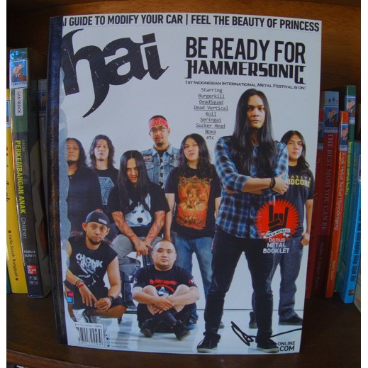 Majalah HAI Edisi 17 Terbit 23 April 2012 HAMMERSONIC