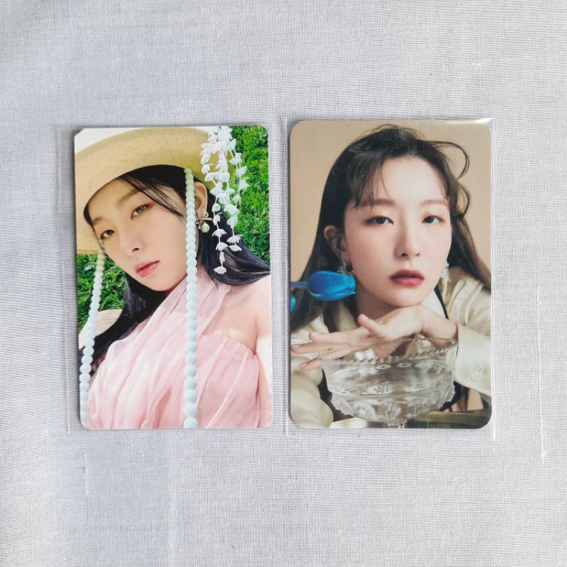 photocard seulgi bloom pc pob mumo red velvet album feel my rhythm