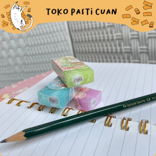 

penghapus deli mi you hapusan lucu imut keperluan anak sekolah bisa COD karet penghapus imut unik termurah import