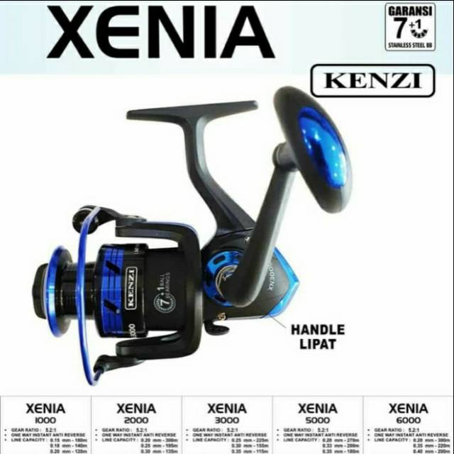 Reel KENZI XENIA 1000 / 2000 / 3000