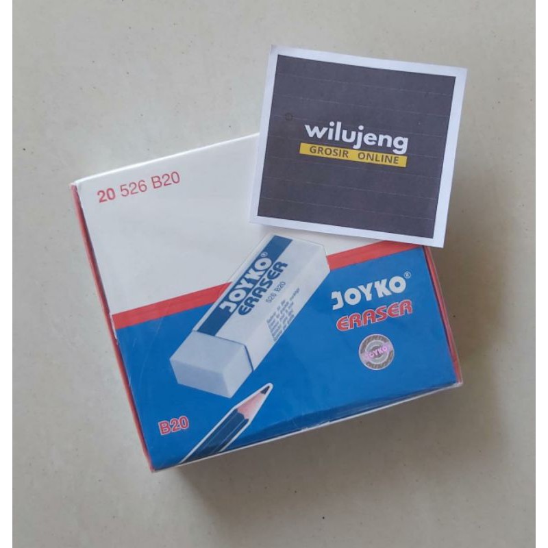 

Penghapus Joyko Besar Putih (pcs) (27gr)