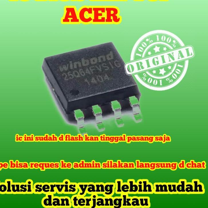 Harga Murah.. ic bios laptop merk acer siap pakai