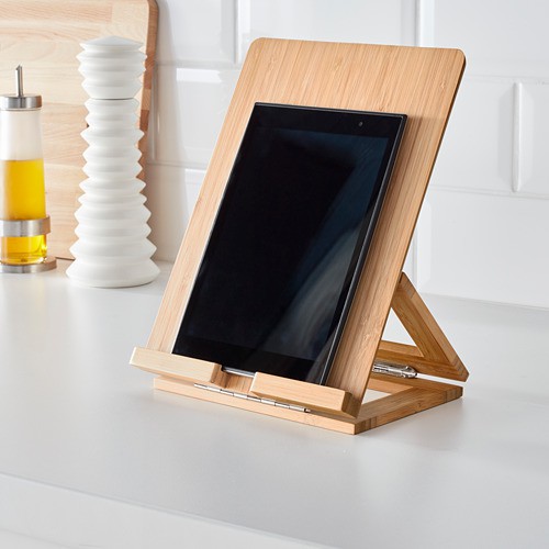 GRIMAR tempat untuk tablet bambu