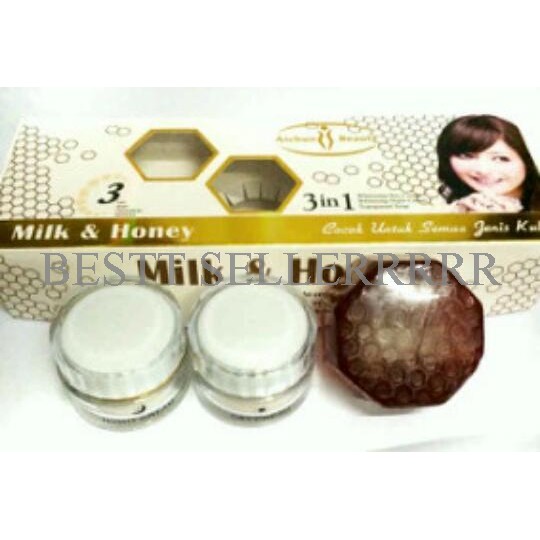 Cream Aichun Milk & Honey -BPOM Produk Terbaik