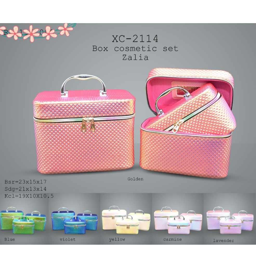 SIAP KIRIM!!! Beauty case cosmetic / box cosmetic make up beauty XC-2114