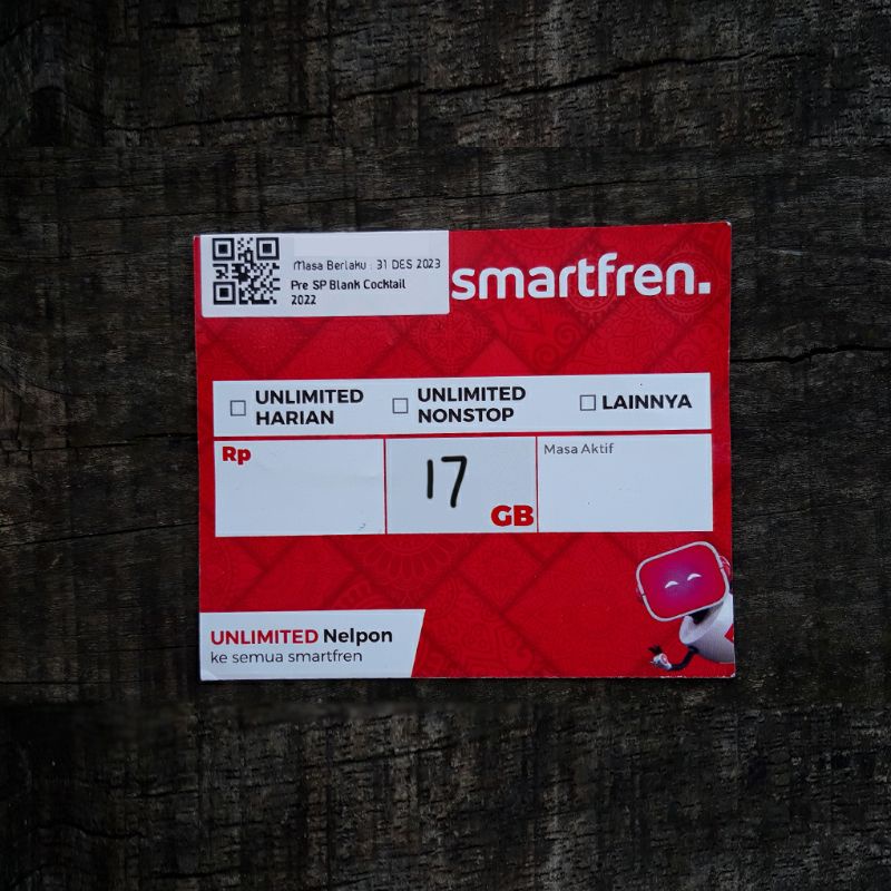 Kartu Perdana Smartfren 17gb |17gb segel| smartfren 17gb segel|
