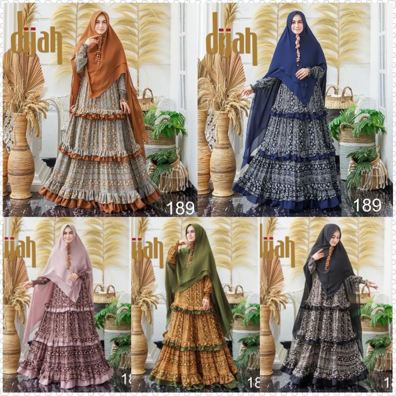 GAMIS SYAR'I DIJAH KEKINIAN by DIJAH