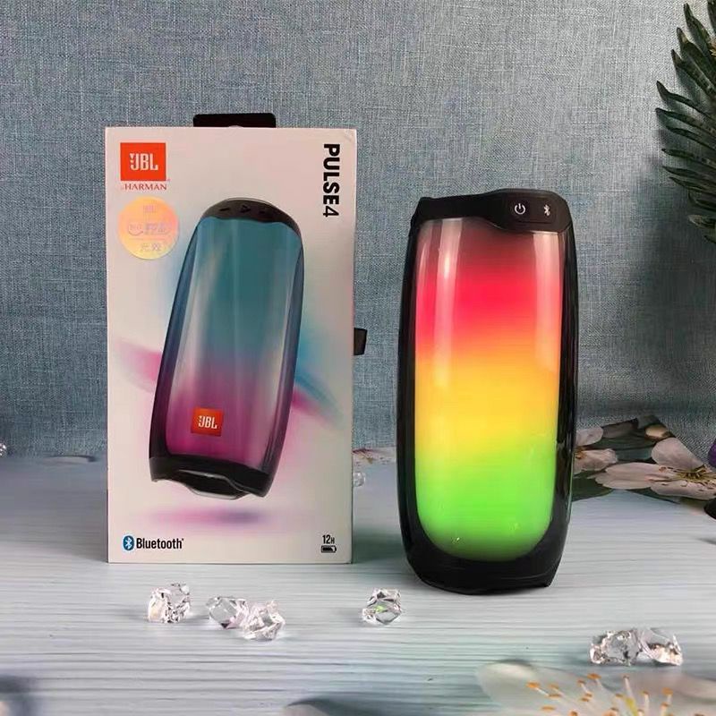 【33LV.ID】Speaker Pluse 4 Portable Bluetooth Speaker with LED Lightshow+IPX7