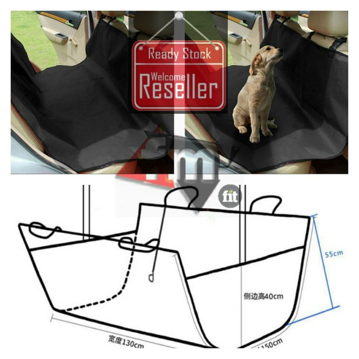 NEW Pet Car Seat Cover doggy cat Matras Anjing kucing Pelindung Jok Mobil dari Hewan