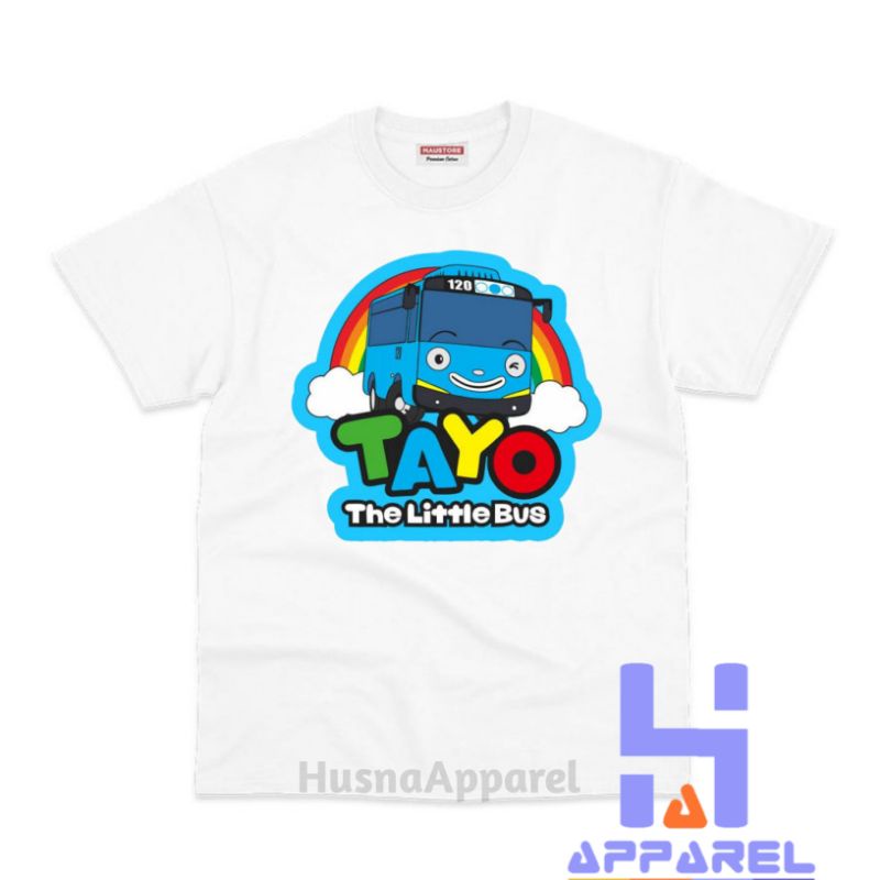 BAJU ANAK KAOS ANAK TAYO THE LITTLE BUS
